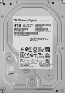 Жесткий диск 4Tb SATA Western Digital &amp;lt; WUS721204BLE604 &amp;gt; 3.5&amp;quot; 7200 об / мин 256 Мб
