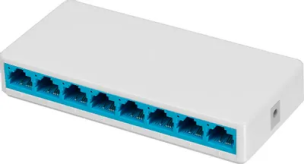 Коммутатор Mercusys MS108, 8-портовый 10/100 Мбит/с, 8 портов RJ45 10/100 Мбит/с