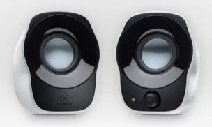 Колонки Logitech Z120, 2.0, белый [980-000513]