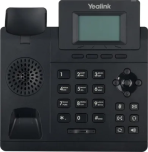 IP телефон Yealink SIP-T30P, 1 аккаунт, PoE, БП в комплекте