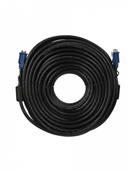 Кабель монитор - SVGA card (15M -15M) 30м 2 фильтра