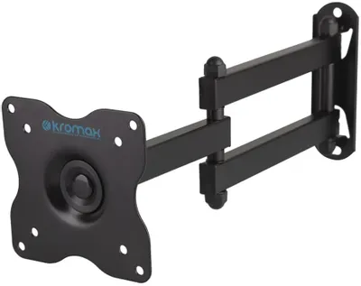 Кронштейн для телевизора Kromax DIX-15 черный 15&amp;quot;-28&amp;quot; макс.30кг настенный поворот и наклон