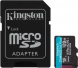 Карта памяти128Gb Kingston Canvas Go Plus microSDXC UHS-I U3 A2 + ADP (170/90 MB/s) SDCG3/128GB