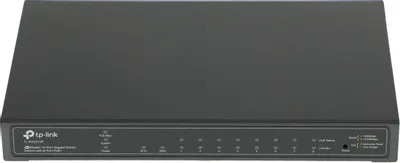Коммутатор TP-Link SG2210P JetStream Smart с 8 портами PoE+ и 2 портами SFP