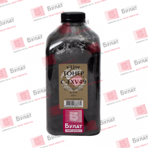 Тонер Canon iR C3320 банка 350г C-EXV49 (тонер+девелопер) Black БУЛАТ s-Line