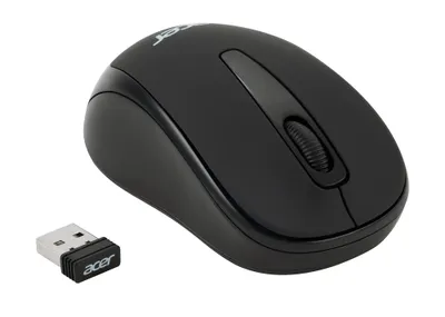 Мышь беспроводная Acer OMR133 черный оптическая (1000dpi)