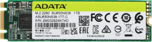 SSD накопитель A-Data Ultimate SU650 ASU650NS38-1TT-C 1ТБ, M.2 2280, SATA III, NVMe, M.2