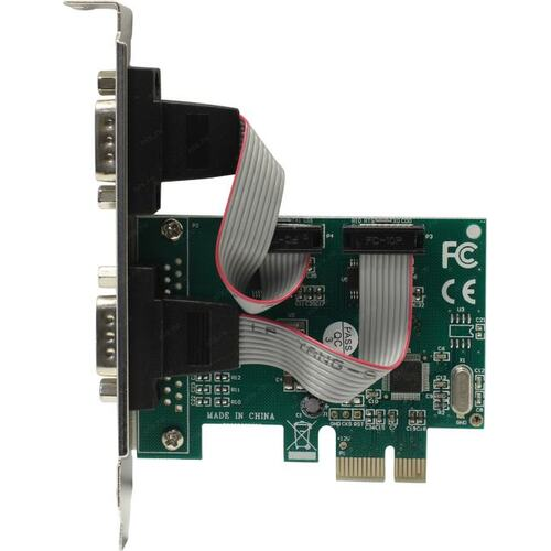 Контроллер Orient XWT-PE2S (OEM) PCI-Ex1,  Multi I/O, 2xCOM9M