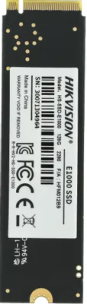 SSD накопитель Hikvision HS-SSD-E1000/128G Hiksemi 128ГБ, M.2 2280, PCIe 3.0 x4, NVMe, M.2