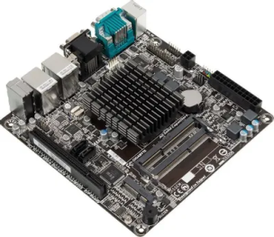 Материнская плата GigaByte GA-J1900N-D3V (Celeron J1900  SoC onboard) (RTL) Dsub+DVI 2xGbLAN SATA  Mini-ITX 2DDR-III (После ремонта)