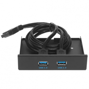 Крепление на лицевую панель корпуса 3.5" Orient <C090> USB3.0 2-port Front Panel
