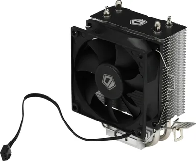 Кулер для процессора ID-COOLING &amp;lt;ID-CPU-SE-802-SD&amp;gt; (4пин, 115x/1200/1700/AM4-FM2, 23.3дБ, 2200об/мин, Al+тепл.трубки) 
