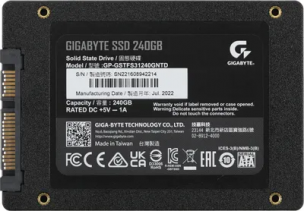 SSD накопитель GIGABYTE GP-GSTFS31240GNTD 240ГБ, 2.5&amp;quot;, SATA III, SATA