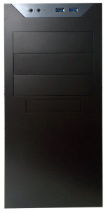 Корпус Miditower Powerman &lt; BA833BK &gt; ATX 600W USB 3.0 х 2, (24+2x4+2x6 / 8пин)