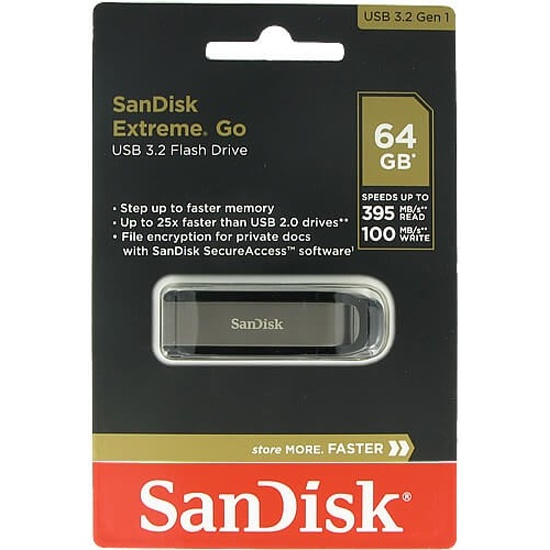 USB флешка 64GB SanDisk Ultra Extreme Go 3.2 SDCZ810-064G-G46