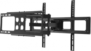 Кронштейн для телевизора ULTRAMOUNTS UM873, 37-70", настенный, поворотно-выдвижной и наклонный, черный