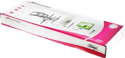 Кронштейн для телевизора ULTRAMOUNTS UM873, 37-70&amp;quot;, настенный, поворотно-выдвижной и наклонный, черный