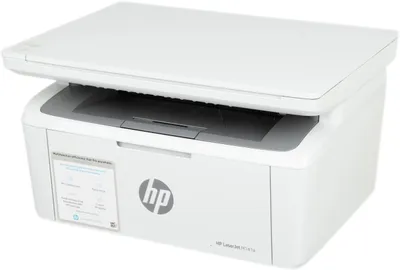 МФУ лазерный HP LaserJet M141a черно-белая печать, A4