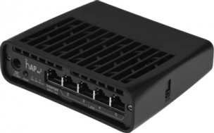 Wi-Fi роутер Mikrotik hAP ax2 C52iG-5HaxD2HaxD-TC  WIFI6, 2.4+5Ghz, 5RJ45 1Gbit, 1 POE