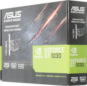 Видеокарта ASUS GDDR5 2Gb &amp;lt; PCI-E &amp;gt; GT1030-SL-2G-BRK (RTL) DVI+HDMI &amp;lt; GeForce® GT1030 &amp;gt;