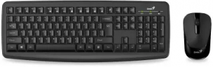Набор беспроводной Genius Smart KM-8100 Black (Кл-ра,USB,FM+Мышь3кн,  Roll,USB,FM)