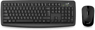 Набор беспроводной Genius Smart KM-8100 Black (Кл-ра,USB,FM+Мышь3кн,  Roll,USB,FM)