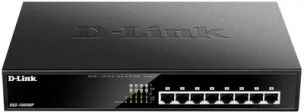 Коммутатор D-Link &amp;lt;DGS-1008MP&amp;gt; Неуправляемый (8UTP 10/100/1000Mbps PoE)
