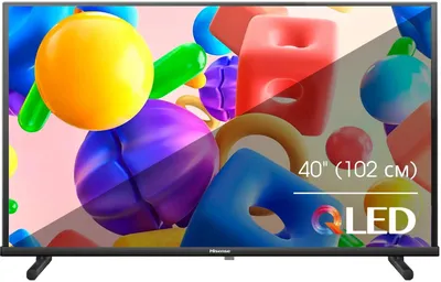 40&amp;quot; Телевизор Hisense 40A5KQ, QLED, FULL HD, черный, СМАРТ ТВ