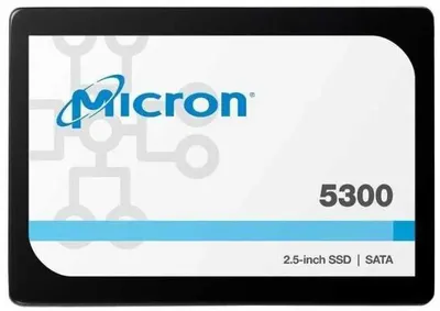 SSD накопитель 480 Gb SATA 6Gb/s Micron 5300 PRO &amp;lt;MTFDDAK480TDS-1AW1ZABYY&amp;gt; 2.5&amp;quot; 3D TLC