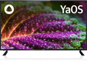 55&amp;quot; Телевизор BBK 55LEX-9201/UTS2C (B), 4K Ultra HD, черный, СМАРТ ТВ, YaOS