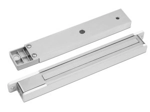 Замок электромагнитный AL-200-W 300кг, 12/24В (белый)