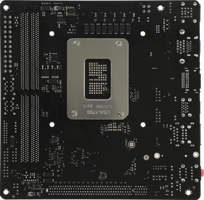 Материнская плата GIGABYTE H610I (RTL) LGA1700 &amp;lt;H610&amp;gt; PCI-E Dsub+HDMI+2xDP GbLAN SATA Mini-ITX 2DDR5