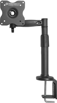 Кронштейн для мониторов ЖК Kromax OFFICE-1, до 24&amp;quot;, до 10кг, настольный, поворот и наклон