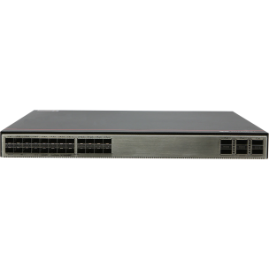 Коммутатор Huawei S6330-H24X6C (24*10GE SFP+ ports, 6*40GE QSFP28 ports, optional license for upgrade to 6*100GE QSFP28, without power module)