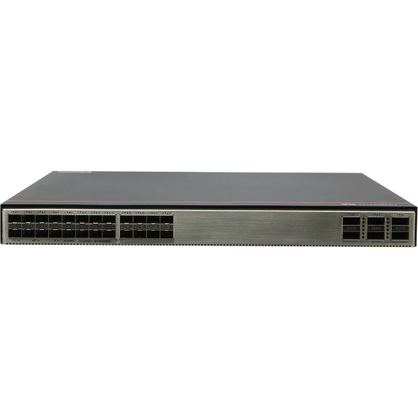 Коммутатор Huawei S6330-H24X6C (24*10GE SFP+ ports, 6*40GE QSFP28 ports, optional license for upgrade to 6*100GE QSFP28, without power module)