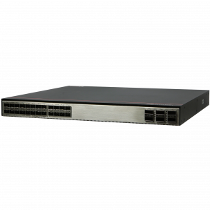 Коммутатор Huawei S6330-H24X6C (24*10GE SFP+ ports, 6*40GE QSFP28 ports, optional license for upgrade to 6*100GE QSFP28, without power module)