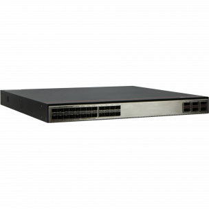 Коммутатор Huawei S6330-H24X6C (24*10GE SFP+ ports, 6*40GE QSFP28 ports, optional license for upgrade to 6*100GE QSFP28, without power module)
