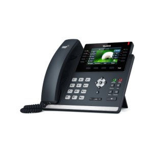 Телефон Yealink SIP-T46S SIP-телефон,  цветной экран, 16 линий, BLF, PoE, GigE, БЕЗ БП