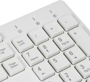 Клавиатура Oklick 500M, USB, белый [1061586]