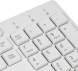 Клавиатура Oklick 500M, USB, белый [1061586]