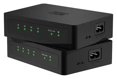 Сетевой адаптер PowerLine WD WDBABY0000NBK-EESN Ethernet