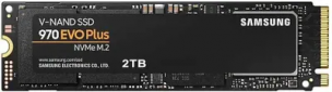 SSD накопитель 2 Tb M.2 2280 M Samsung 970 EVO Plus &lt;MZ-V7S2T0BW&gt; (RTL) V-NAND 3bit-MLC