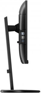 Монитор 23.8" PHILIPS 241B8QJEB/00 Black с пов. экрана (1920x1080, IPS, 75Hz, 5 ms, 250cd/m, 50M:1, DVI, HDMI, DisplayPort)