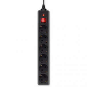 Сетевой фильтр Buro 600SH-3-B, 3м, черный