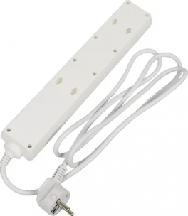 Сетевой фильтр 1,8м BURO 500SH-1.8-W (5 розеток) белый