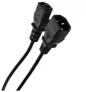 Кабель монитор - компьютер UPS -&amp;gt; устройство 220V (IEC-320-C13--&amp;gt;  IEC-320-C14) 1.8м 10А/250В (3x1,0), R-10-Cord-C13-C14-1.8