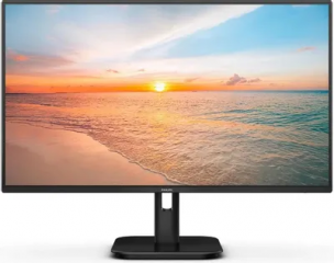 Монитор 23.8"  PHILIPS 24E1N1100A черный (1920x1080, 100Hz, IPS, 1ms, 250cd, 1300:1, HDMI, DisplayPort, Speakers)