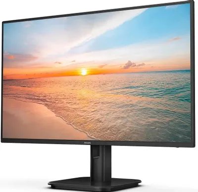 Монитор 23.8&amp;quot;  PHILIPS 24E1N1100A черный (1920x1080, 100Hz, IPS, 1ms, 250cd, 1300:1, HDMI, DisplayPort, Speakers)