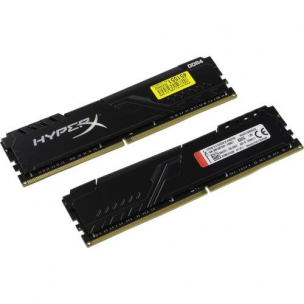 Оперативная память 32Gb Kingston HyperX Fury &lt;HX437C19FB3K2/32&gt; DDR4 DIMM 32Gb KIT 2*16Gb &lt;PC4-29800&gt; CL19