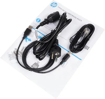 МФУ лазерный HP LaserJet Pro M428fdw черно-белая печать, A4